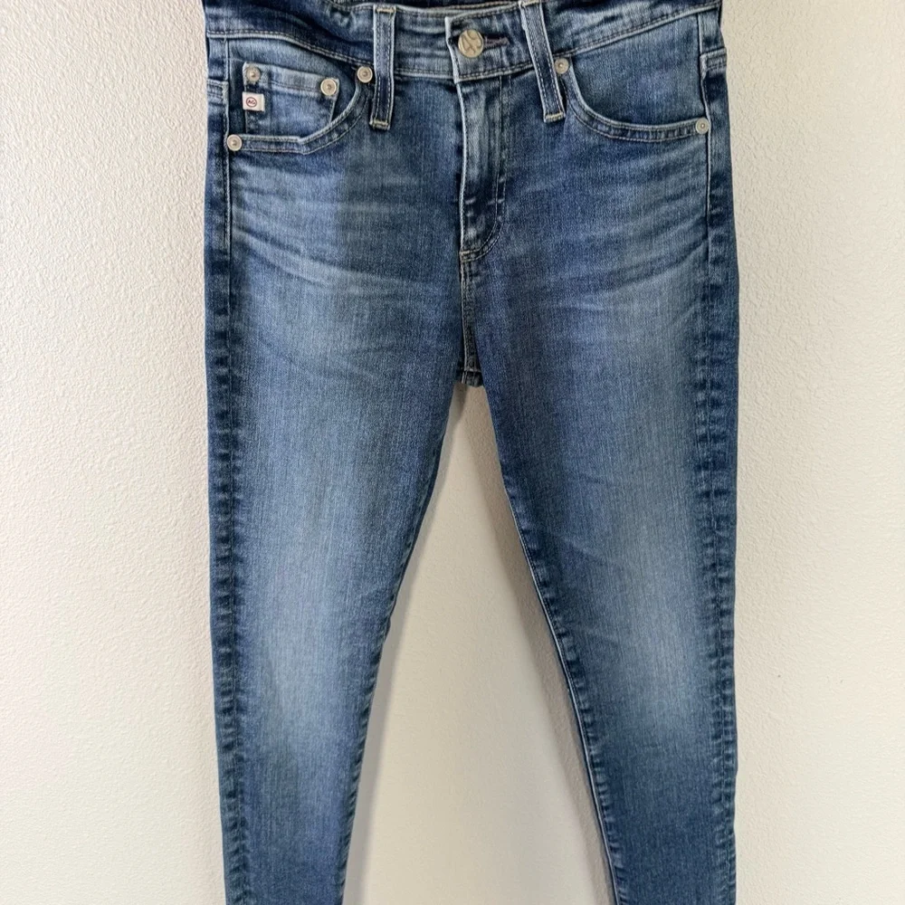 AG Farrah Ankle High Rise Skinny Jeans 16 Years Lithium Denim Casual Women’s 23 - Picture 5 of 12